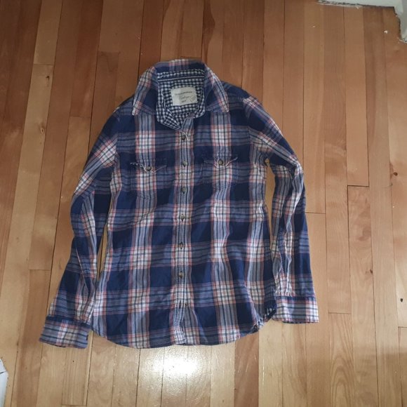*2 for $20*  Denver Hayes plaid shirt - Picture 1 of 2